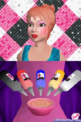 Barbie - Jet, Set & Style! (Europe) (De,Es,It) (VMZP) (NDSi Enhanced) screen shot game playing